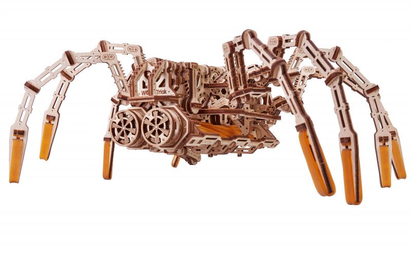 Механічний 3D пазл Космічний Павук Wood Trick