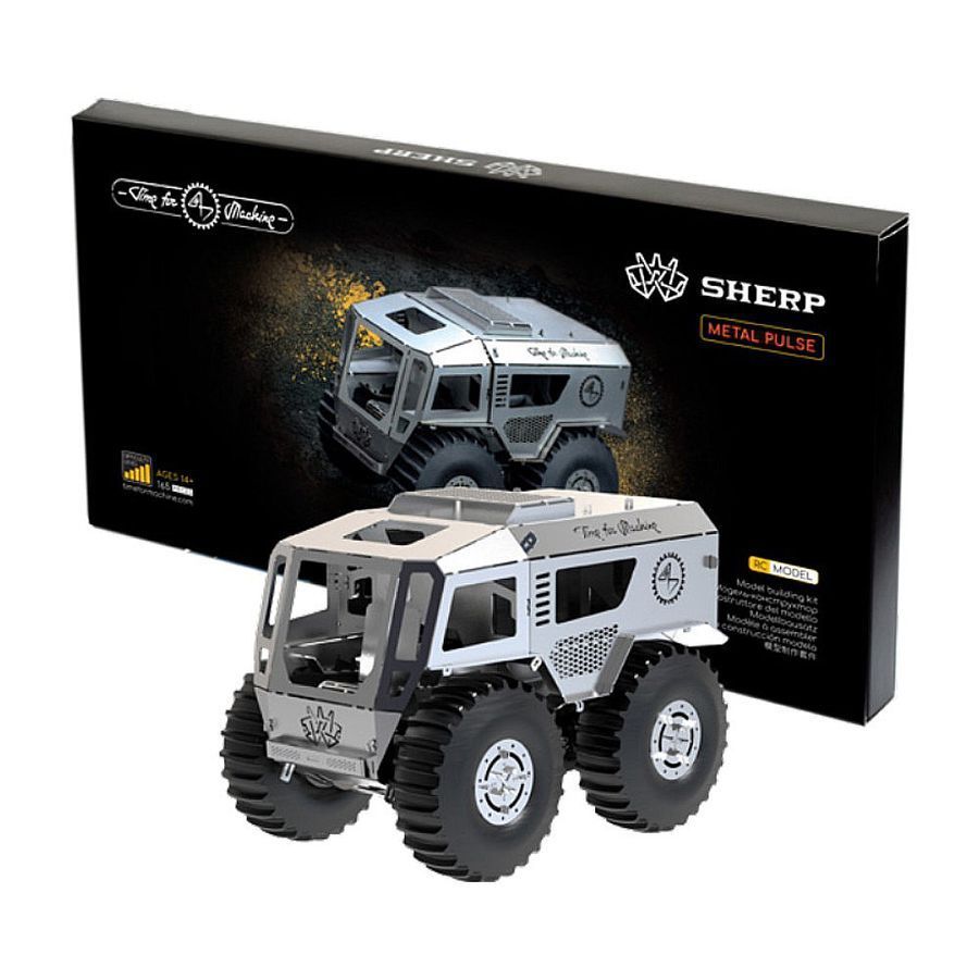 Металевий механічний 3D-пазл Time4Machine Всюдихід Sherp