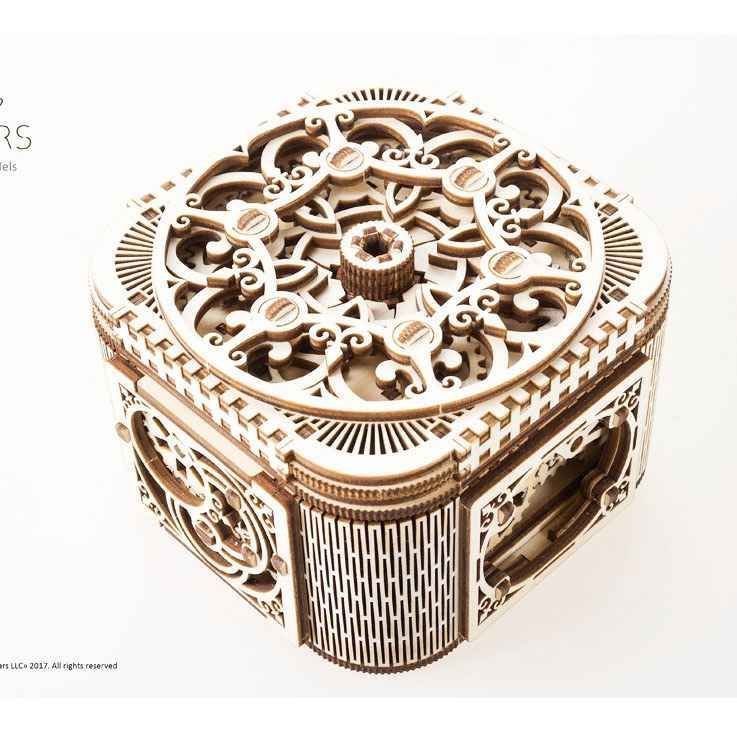 Механічний 3D пазл Шкатулка з секретом UGEARS
