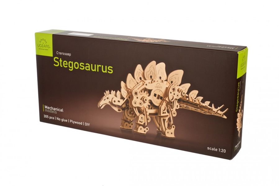 Механічна модель Стегозавр UGEARS