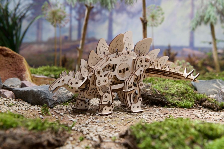 Механічна модель Стегозавр UGEARS