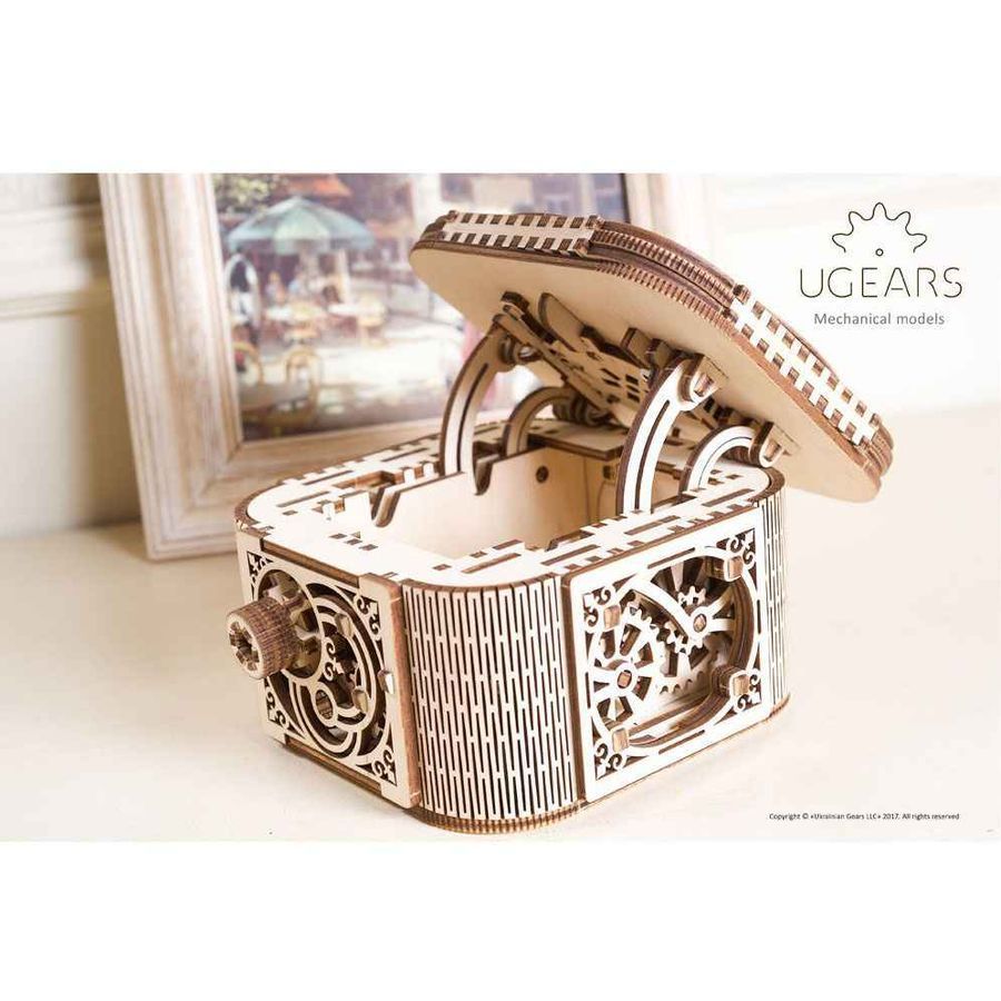 Механічний 3D пазл Шкатулка з секретом UGEARS