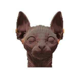 Картонний 3D пазл Sphynx cat