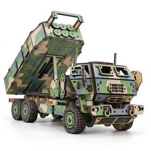 Дерев'яний Конструктор &ldquo;М142 HIMARS&rdquo; 314 дет