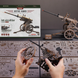 Механічний 3D пазл зенітна гармата Anti-aircraft Gun Robotime