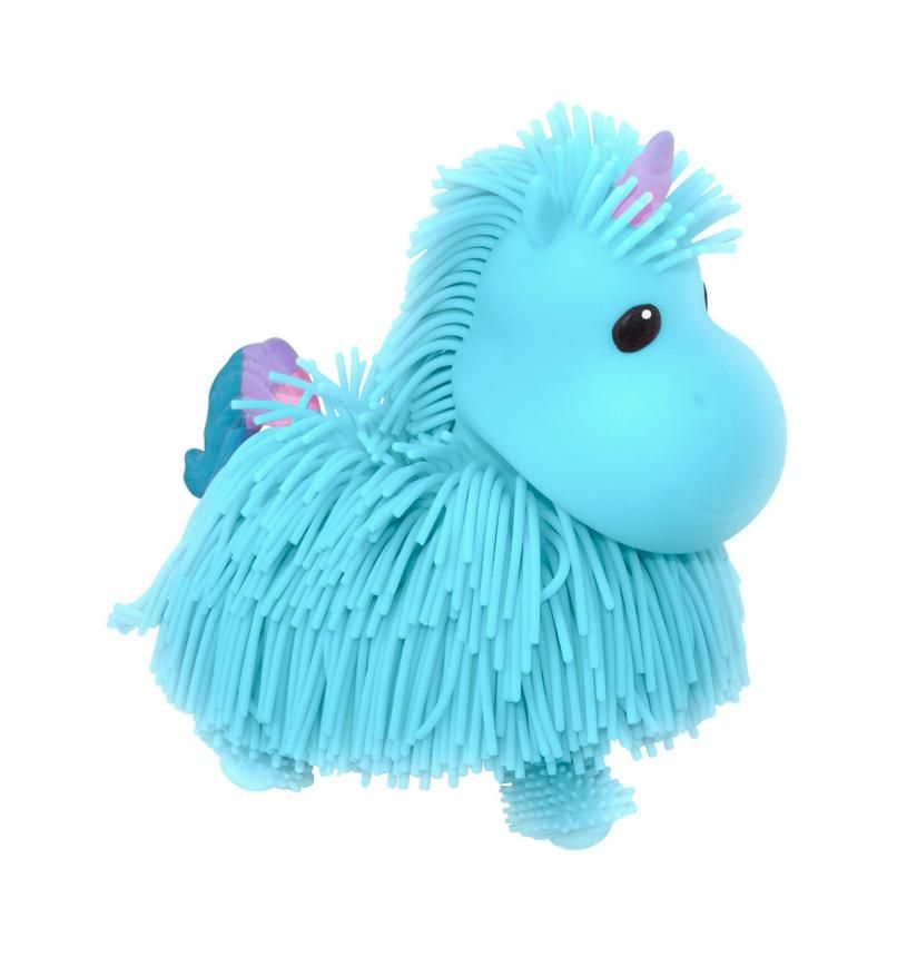 Интерактивная игрушка Jiggly Pup - Волшебный единорог (голубой), Голубой