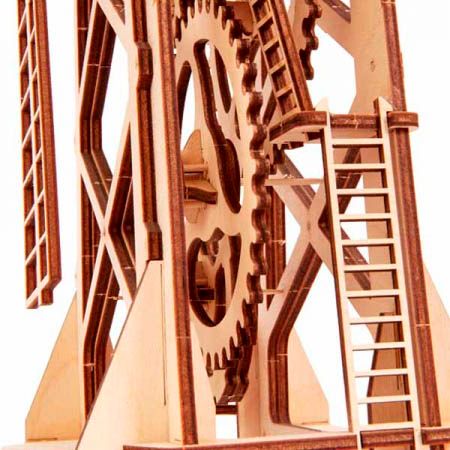 Механічний 3D пазл Млин Wood Trick