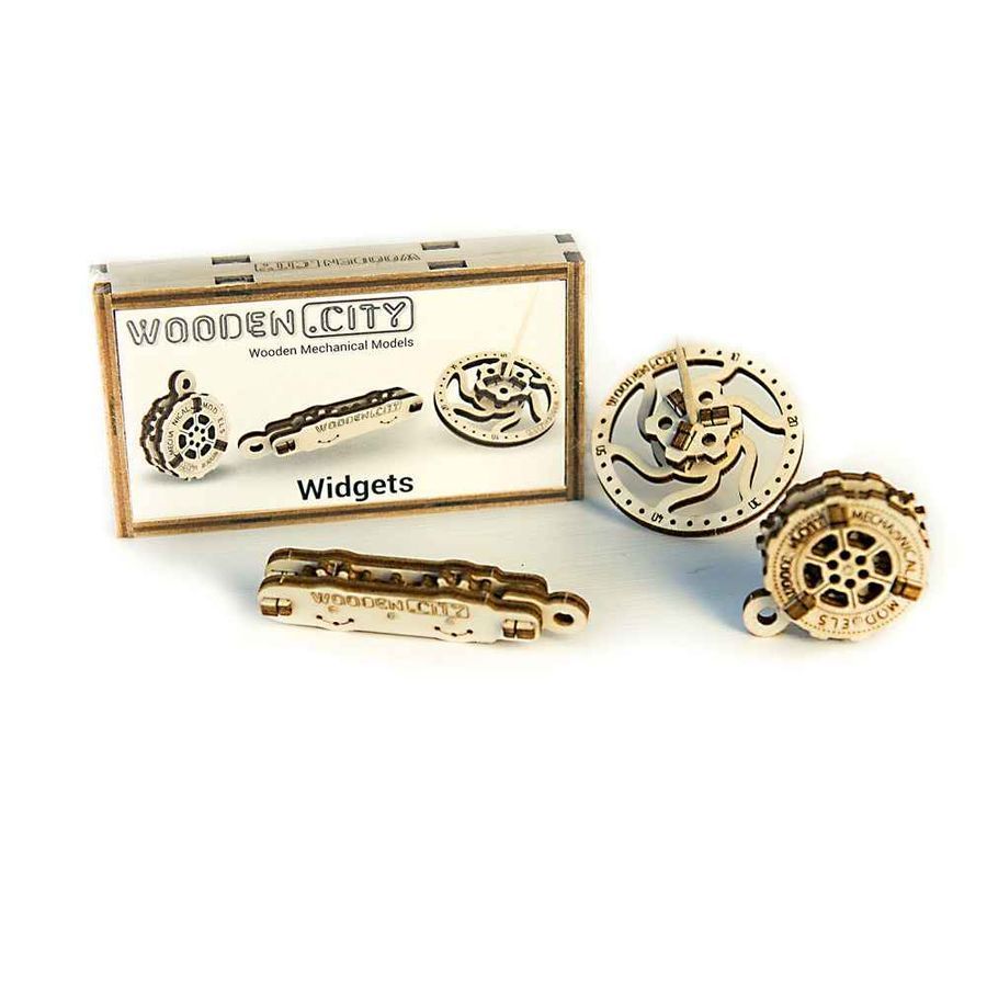Фіджет-брелоки WOODEN.CITY