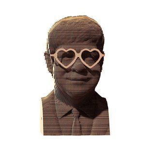 Картонний 3D пазл ELTON J