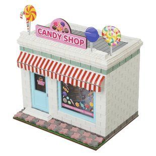 Керамічний конструктор з міні-цеглинок Candy shop. Крамниця солодощів