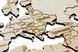 Дерев'яний 3D пазл Мапа світу L (900 x 550 мм)
