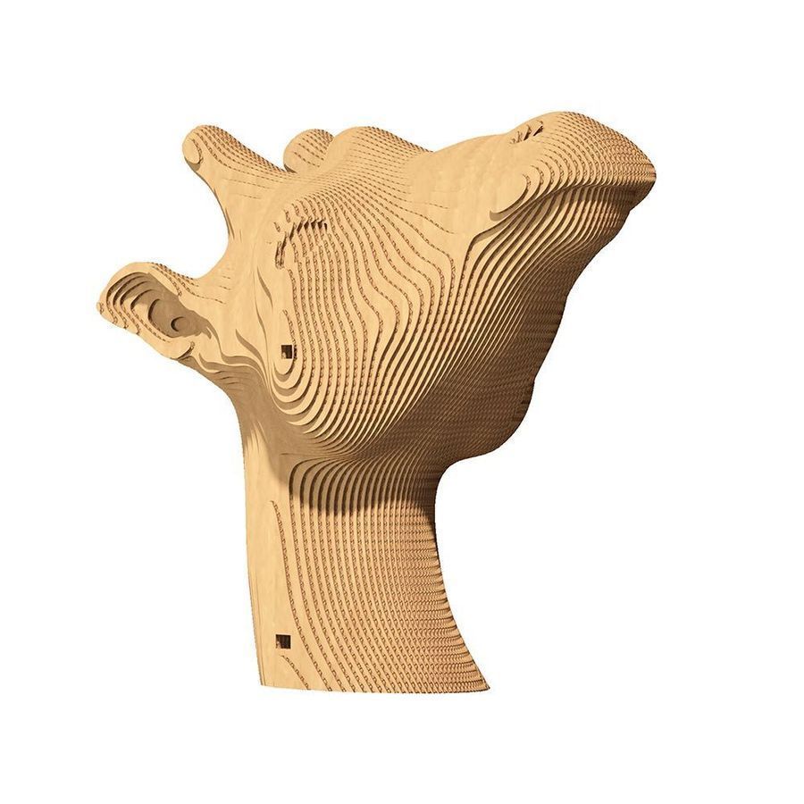 Картонний 3D пазл GIRAFFE