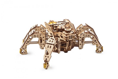 Механический 3D пазл Гексапод Исследователь (робот-паук) UGEARS