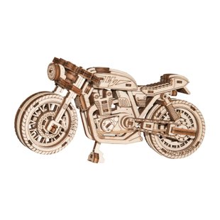 Механічний 3D пазл Байк Cafe Racer WOODEN.CITY