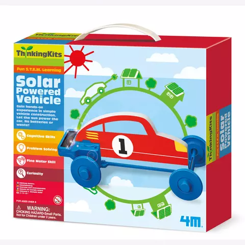 STEAM–набір 4M "Машинка на сонячній енергії" 00-04676