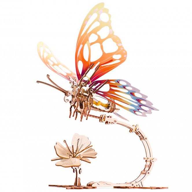 Механічний 3D пазл Метелик UGEARS