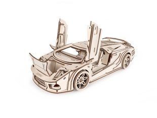 Дерев'яний 3D-пазл конструктор Ламборджині