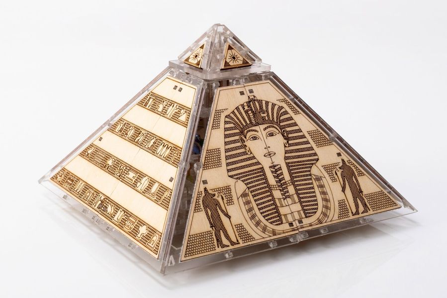Механічний 3D пазл Секрети Єгипту. Шкатулка з коштовностями Veter Models