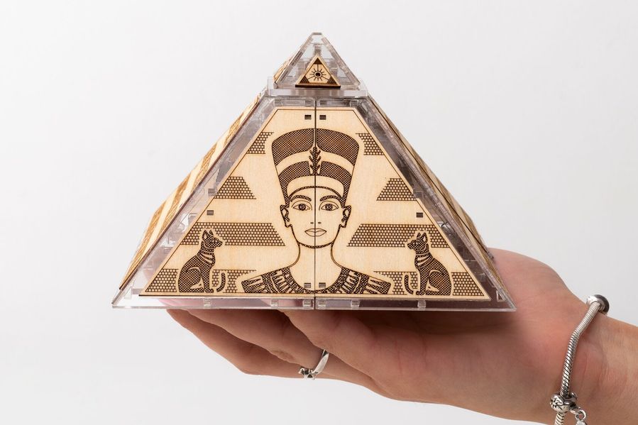 Механічний 3D пазл Секрети Єгипту. Шкатулка з коштовностями Veter Models