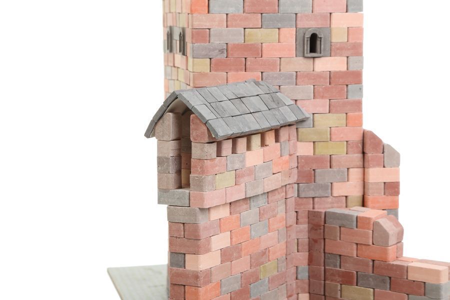 Керамічний конструктор з міні-цеглинок В'їзна вежа Луцького замку