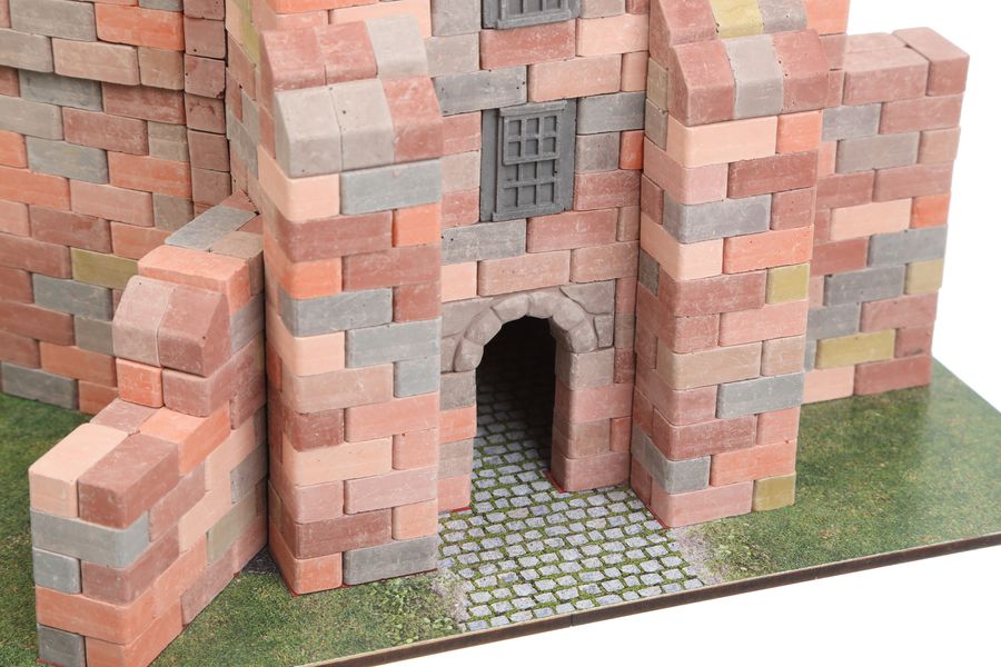 Керамічний конструктор з міні-цеглинок В'їзна вежа Луцького замку