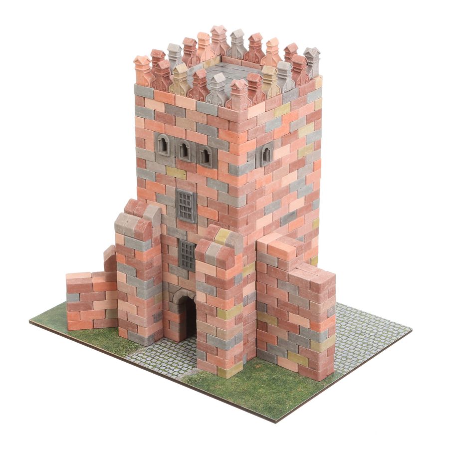 Керамічний конструктор з міні-цеглинок В'їзна вежа Луцького замку