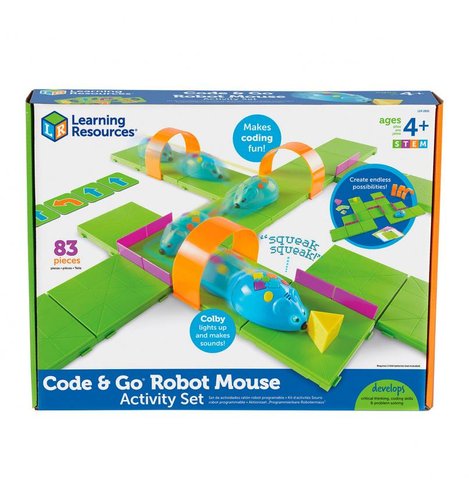 Игровой Stem-Набор Learning Resources – Мышка В Лабиринте (Программируемая Игрушка)