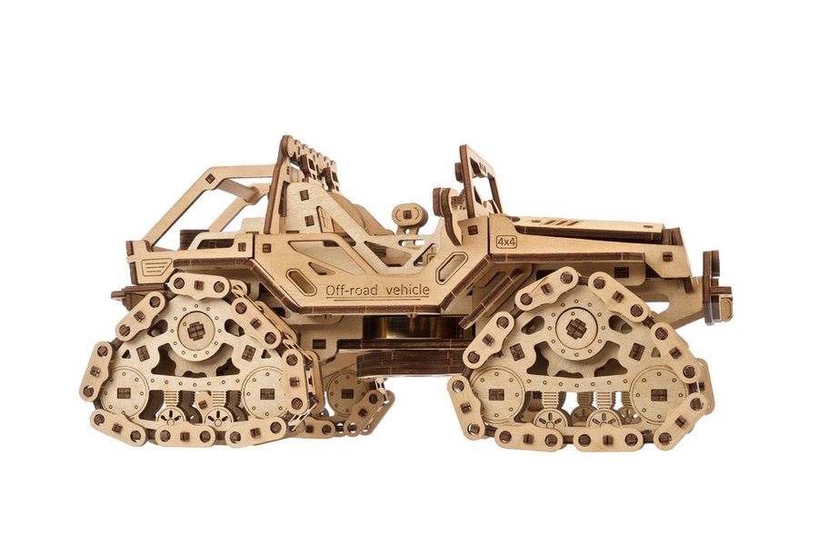 Механічна модель Гусеничний позашляховик UGEARS