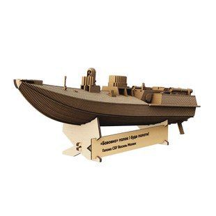 Картонний 3D пазл Дрон Sea Baby