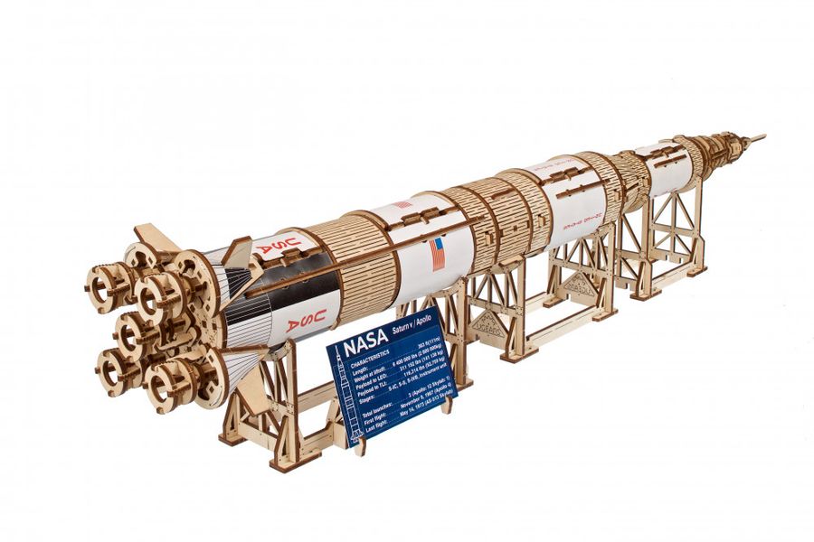Механічна модель NASA Сатурн-5UGEARS