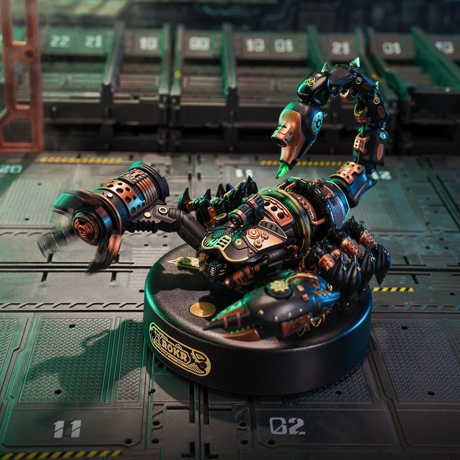 Механічний 3D-пазл Robotime Emperor Scorpion (Імператорський скорпіон)