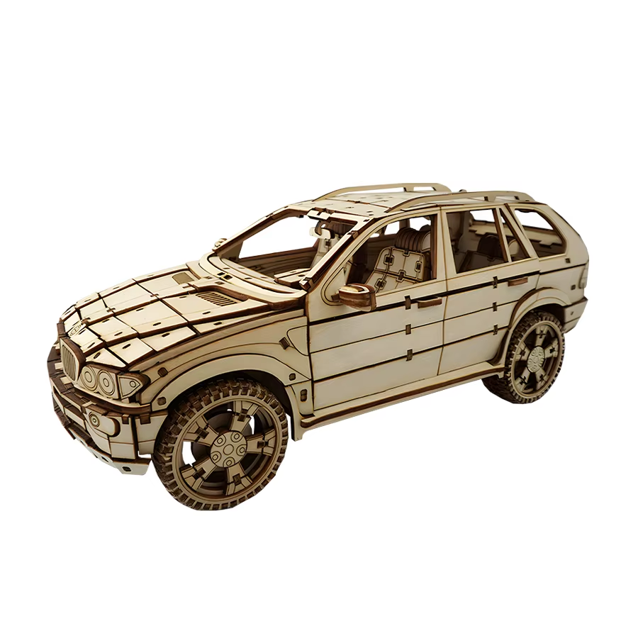 Дерев'яний 3D-пазл конструктор BMW X5