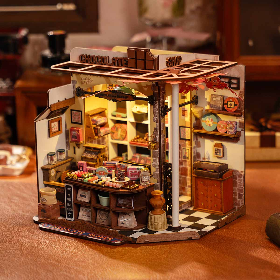 Конструктор-румбокс Henry's Chocolate Robotime | Шоколадниця Генрі