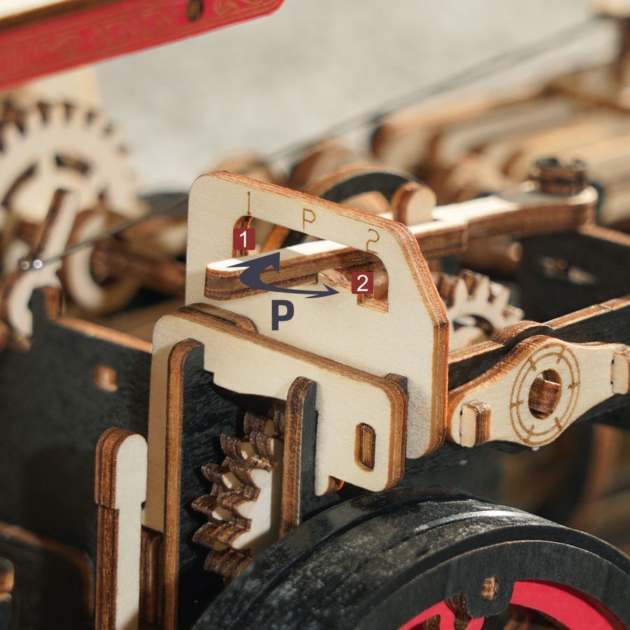 Механічний 3D пазл парова машина Robotime | Steam&nbsp;Engine
