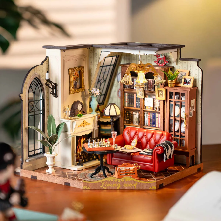 Конструктор-румбокс Catherine's Living Room Robotime | Кімната Катерини
