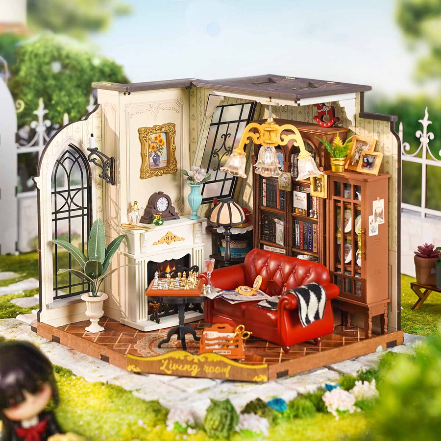Конструктор-румбокс Catherine's Living Room Robotime | Кімната Катерини