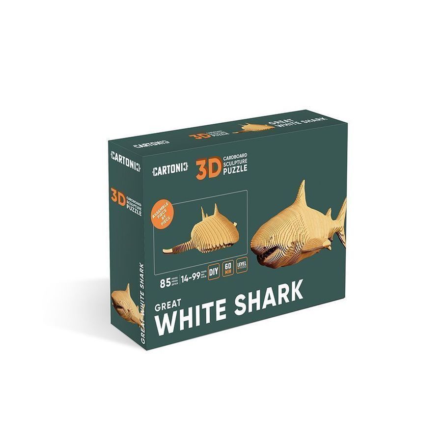 Картонний 3D пазл SHARK