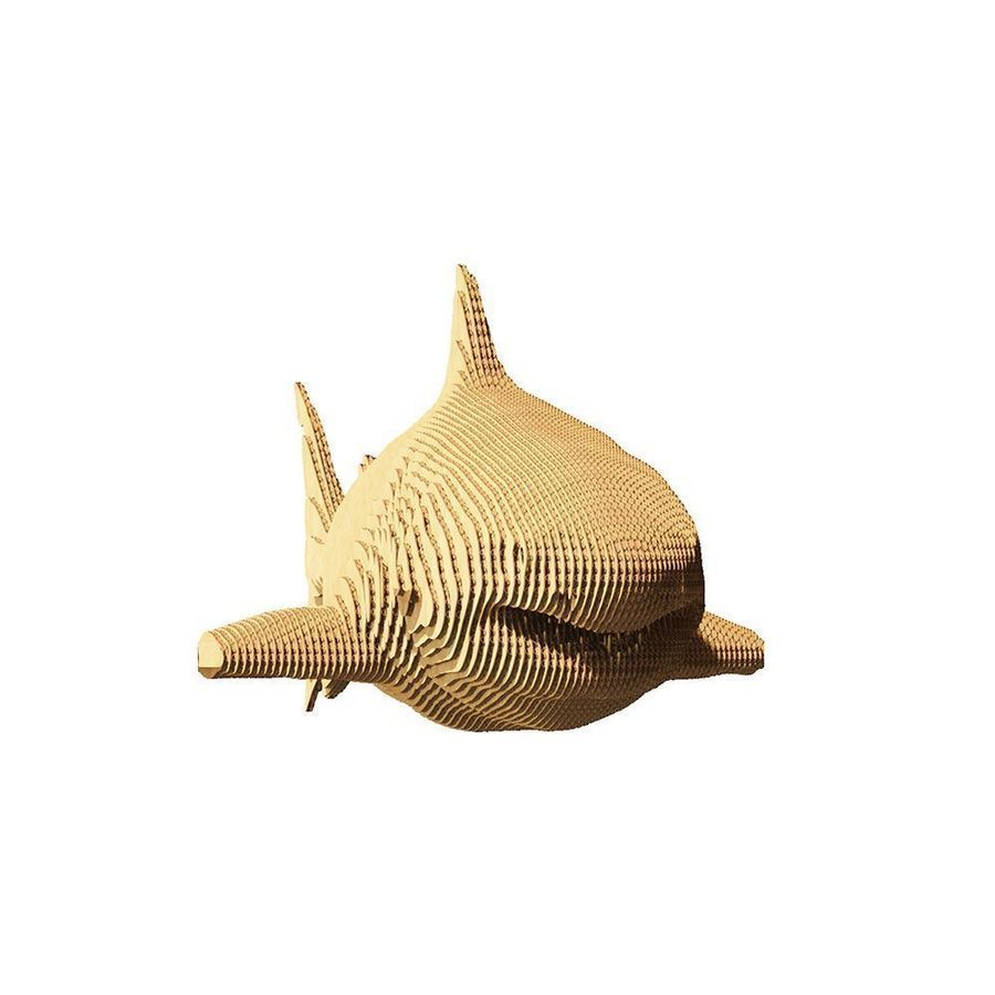 Картонний 3D пазл SHARK