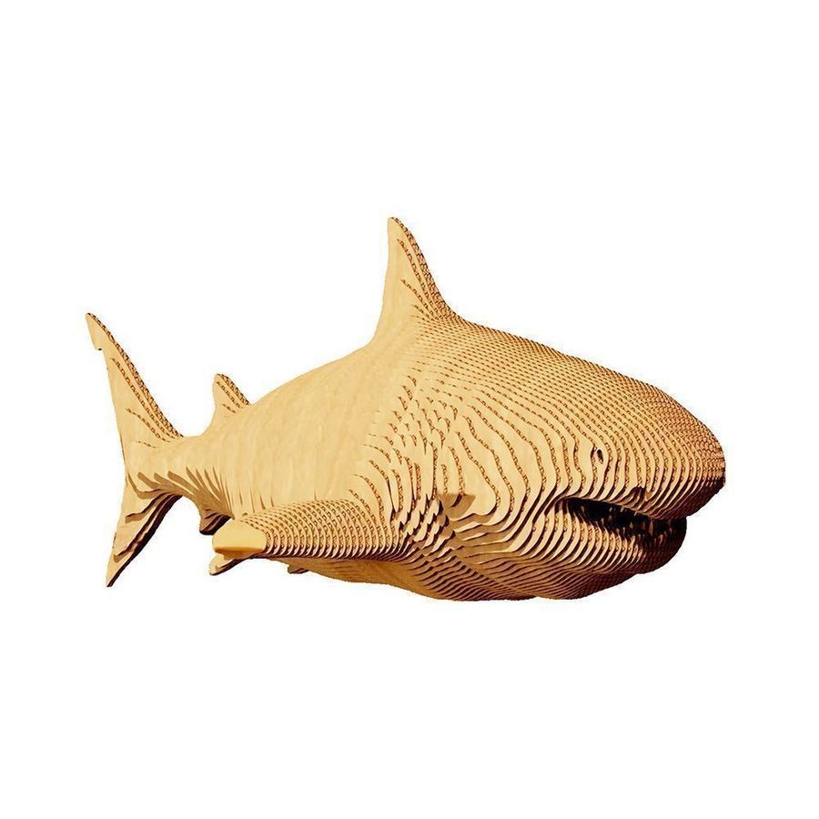 Картонний 3D пазл SHARK