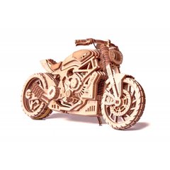 Механический 3D пазл Мотоцикл DMS Wood Trick