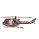 Механічний 3D пазл Вертоліт Хьюї Helicopter Huey UnityWood