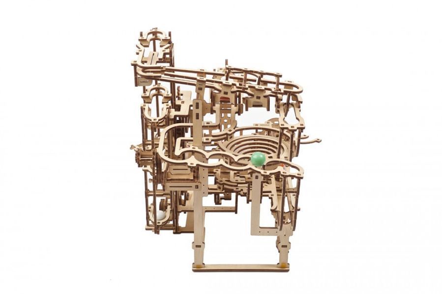 Механічний 3D пазл Марбл-траса Ступінчатий підйомник UGEARS