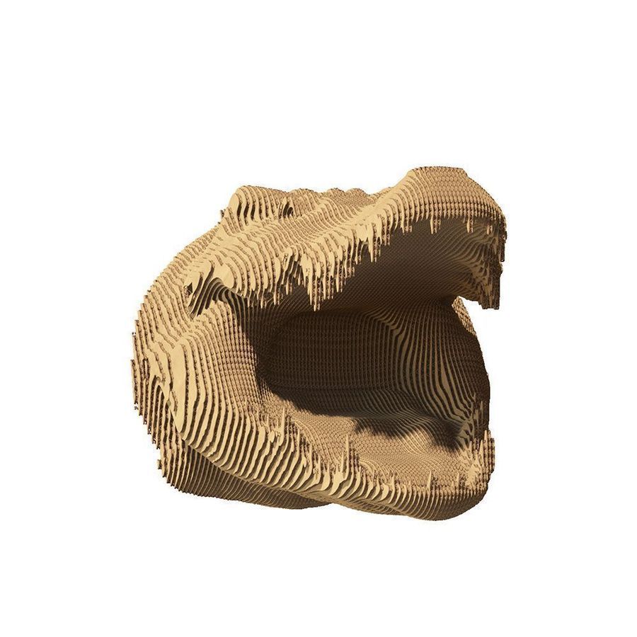 Картонний 3D пазл CROCODILE