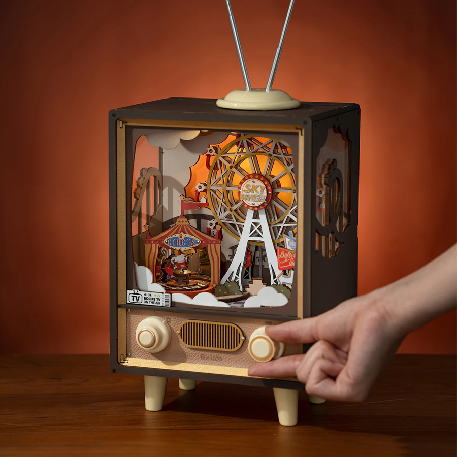 Механічний 3D пазл музична скринька Sunset Carnival Robotime